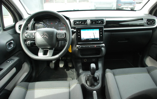 Citroen C3 cena 53900 przebieg: 70000, rok produkcji 2021 z Sulechów małe 436